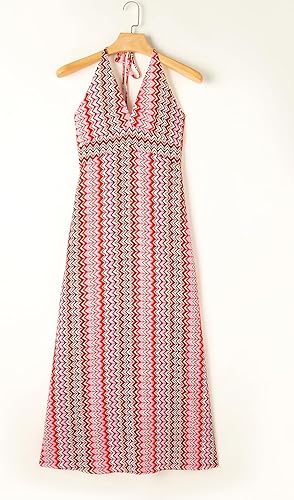 Maxi jurk met zomers patroon - Celeste