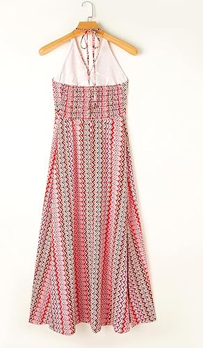 Maxi jurk met zomers patroon - Celeste