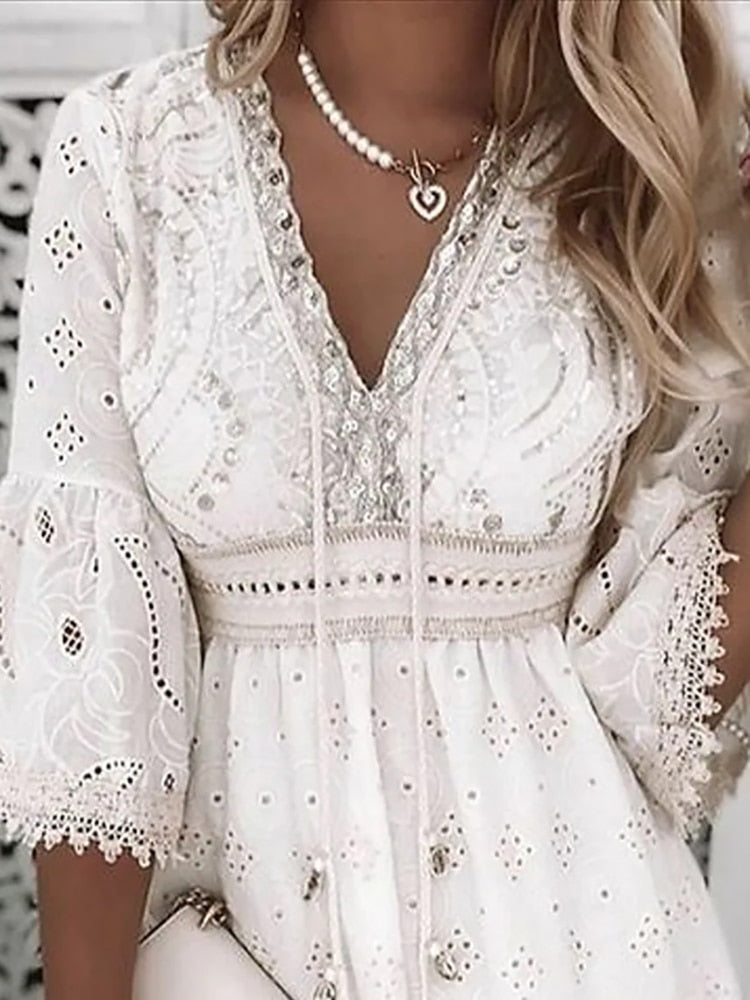 Lieke - boho Zomerjurk