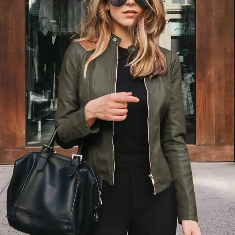 ROMY - Casual Leren jas