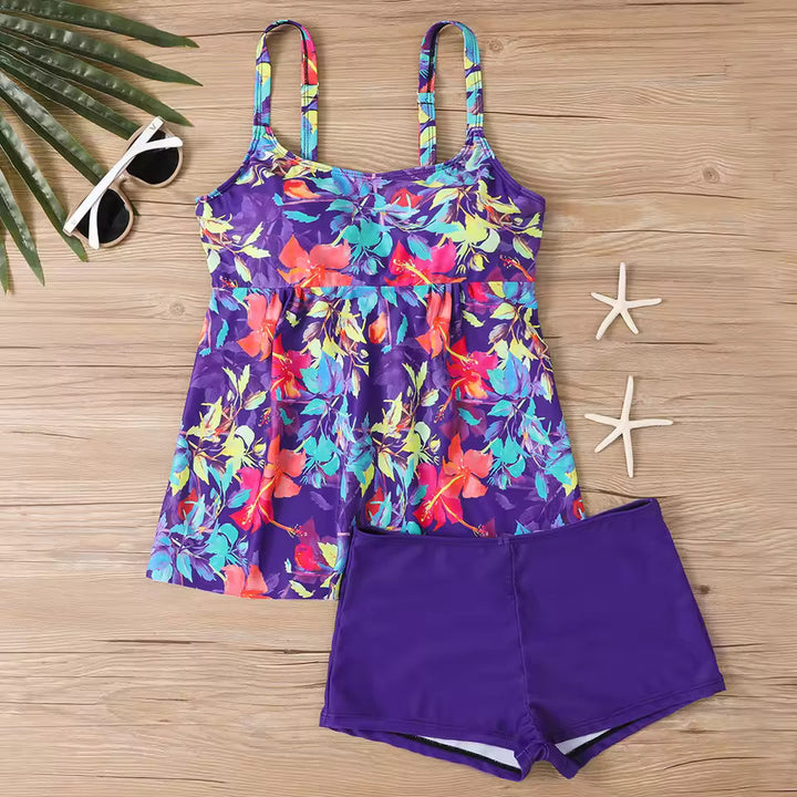 Nerina – Tankini met zomerse print