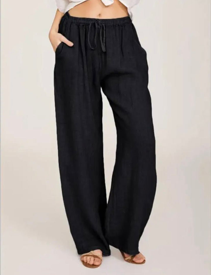 INÈS – Casual Linnen broek voor dames