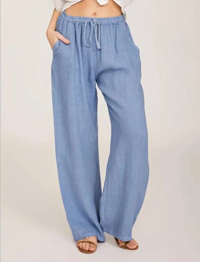 INÈS – Casual Linnen broek voor dames