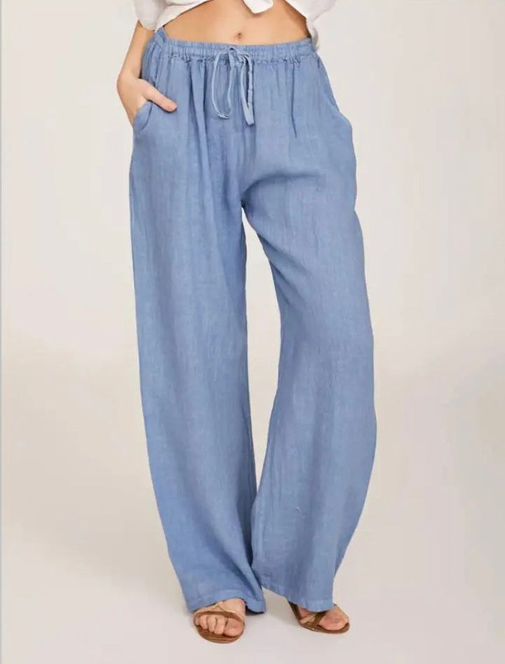 INÈS – Casual Linnen broek voor dames