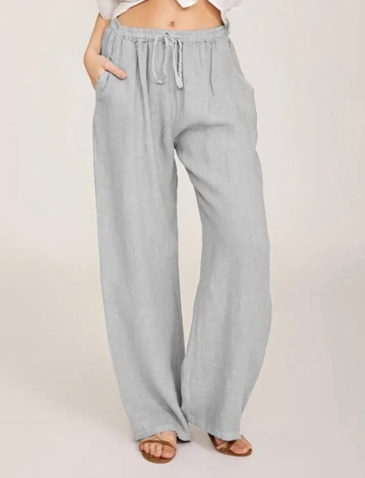 INÈS – Casual Linnen broek voor dames
