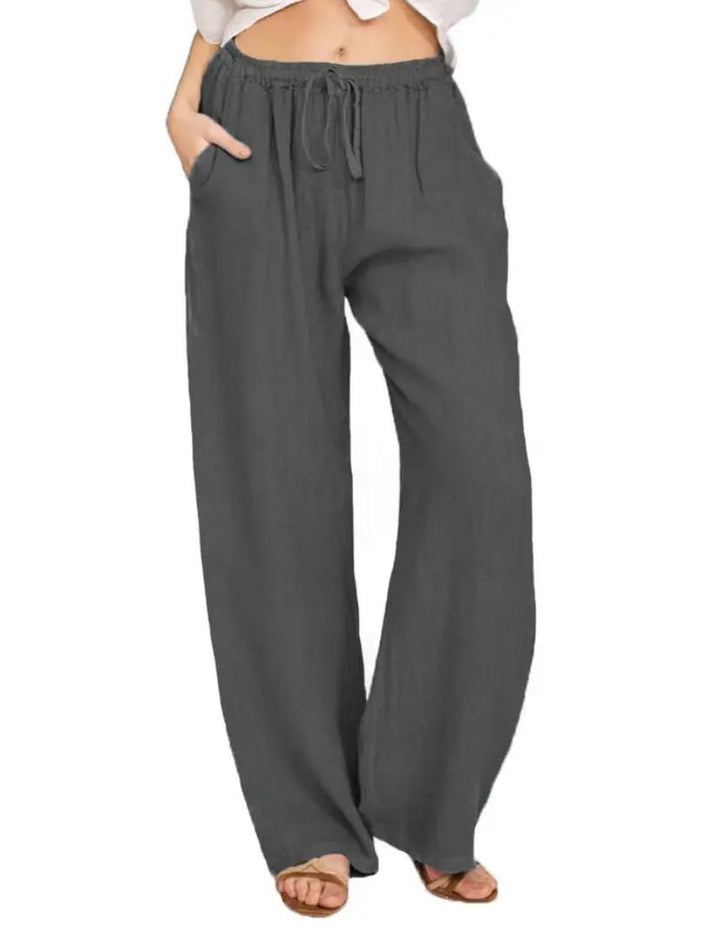 INÈS – Casual Linnen broek voor dames