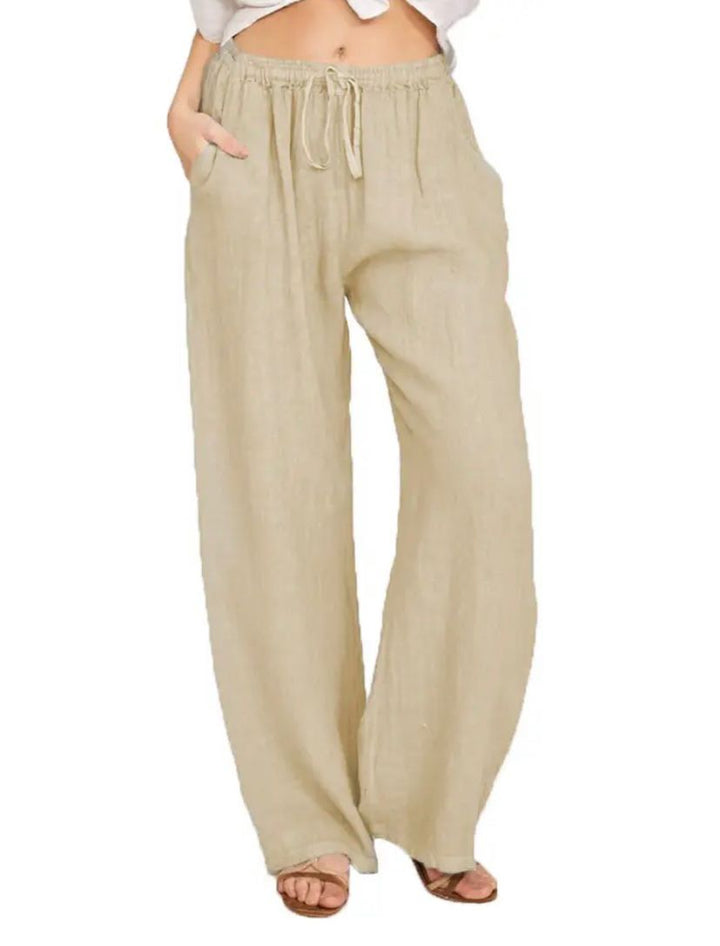 INÈS – Casual Linnen broek voor dames