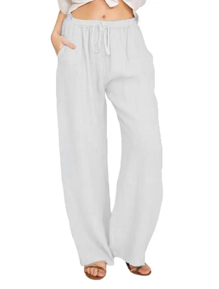 INÈS – Casual Linnen broek voor dames