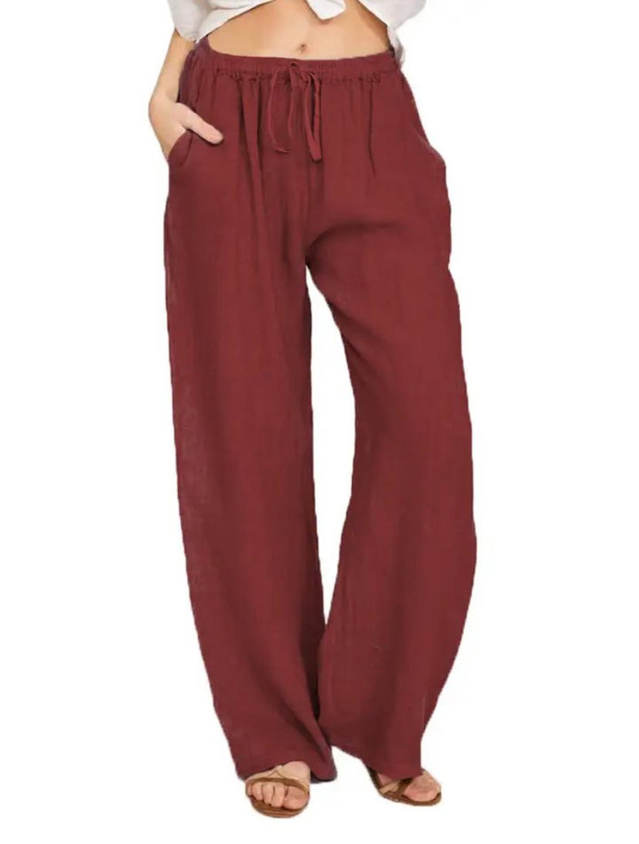 INÈS – Casual Linnen broek voor dames