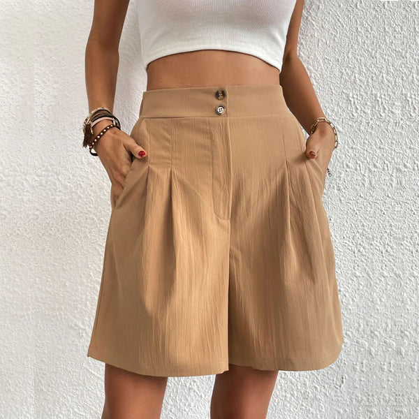 NOREEN - Elegante casual korte broek
