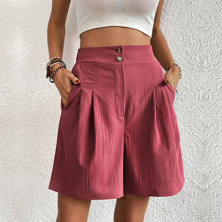 NOREEN - Elegante casual korte broek