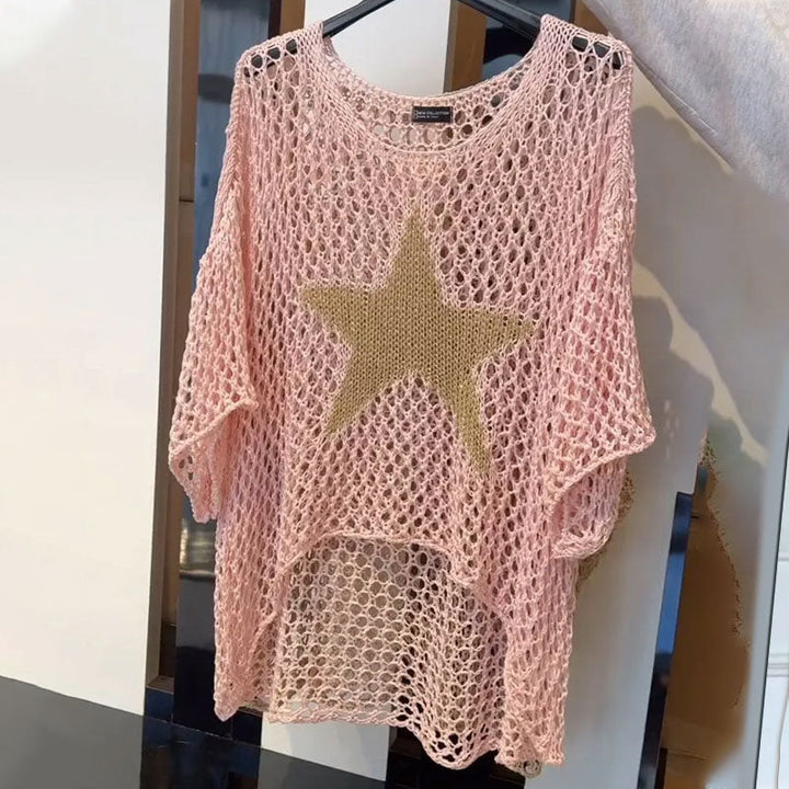 ELINOR - Top met sterrenprint